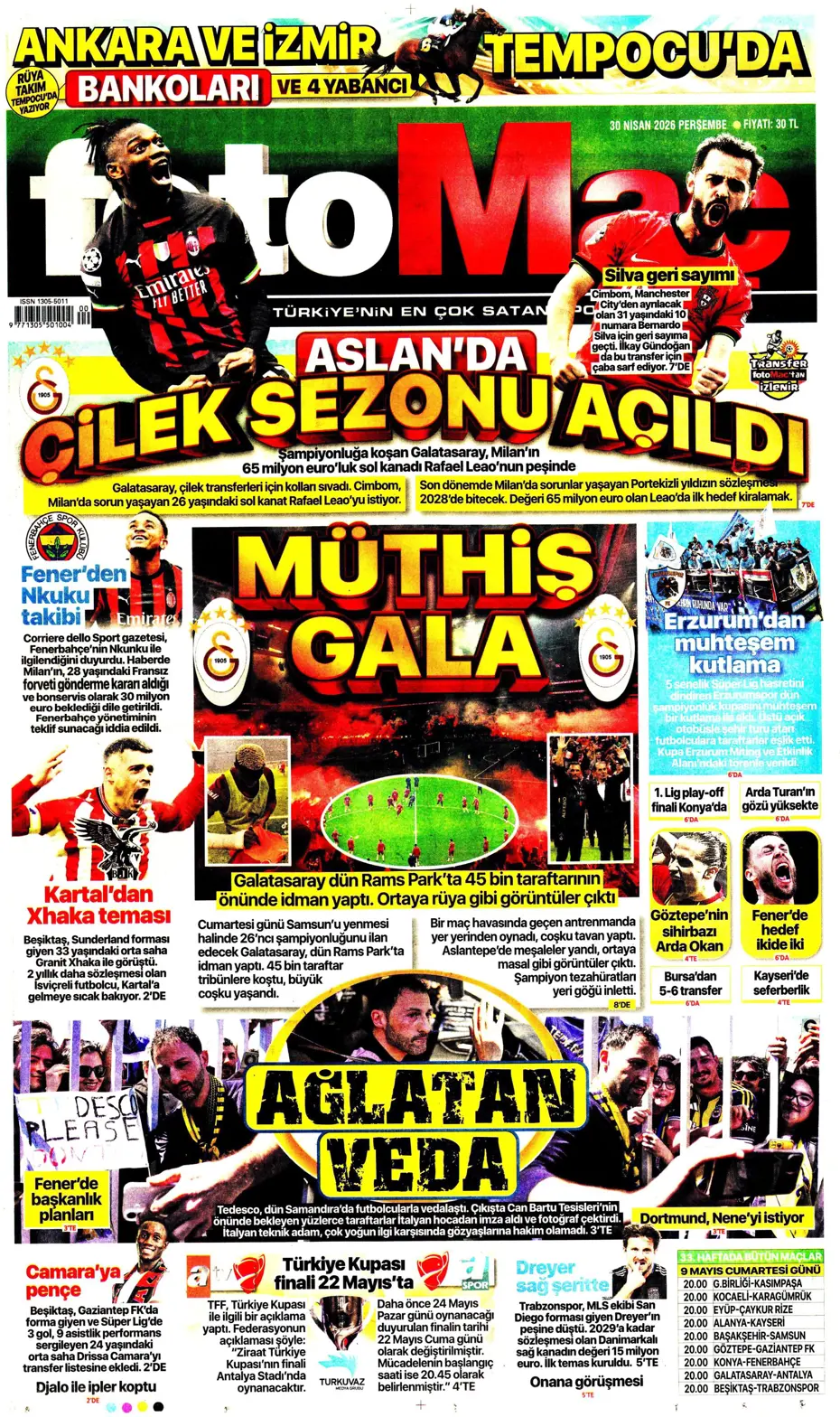 Bedavaya gelen İlkay Gündoğan, 10 milyon euroya gidiyor | Sporun manşetleri - 21