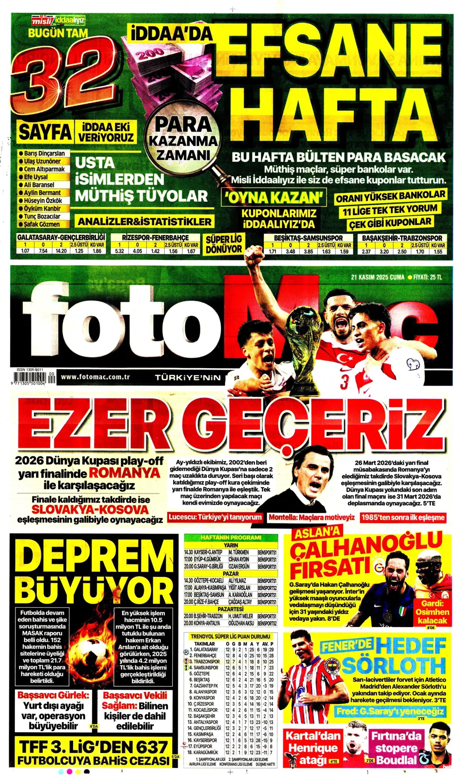"Galatasaray'dan Rodrygo bombası" | Sporun manşetleri - 17