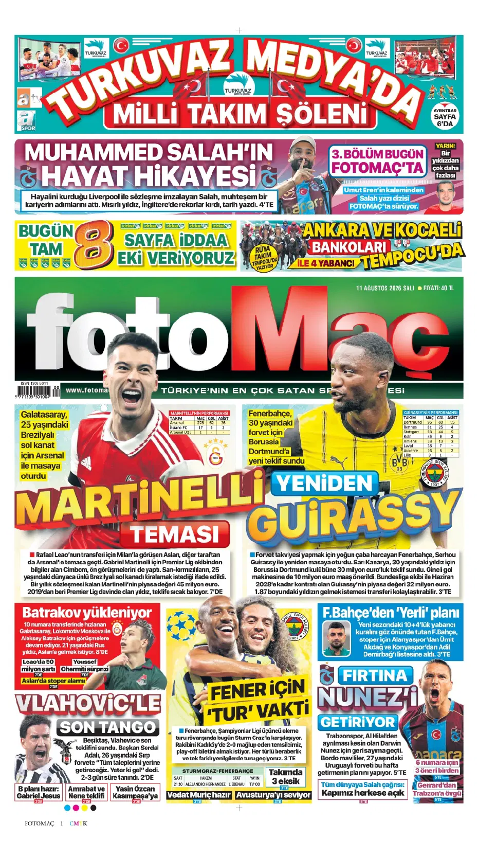 Ederson takasıyla yıldız sol kanat Fenerbahçe'ye geliyor | Sporun manşetleri - 22