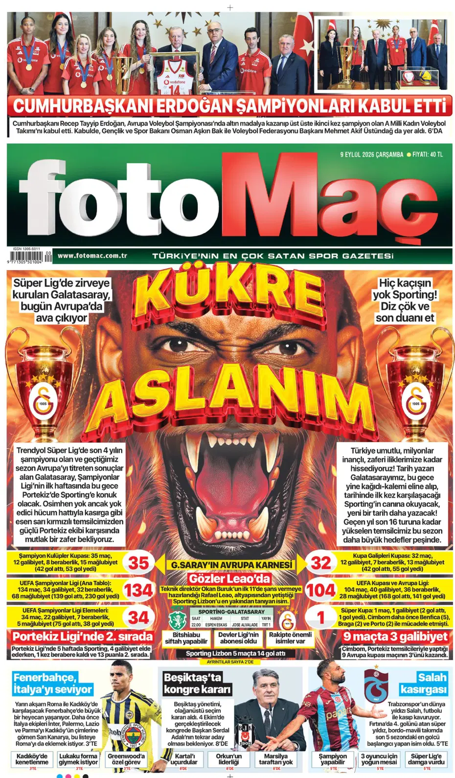 Ve Galatasaray'da anlaşma tamam, 4 yıllık imza: Resmi açıklama an meselesi | Sporun manşetleri - 23 Ve Galatasaray'da anlaşma tamam, 4 yıllık imza: Resmi açıklama an meselesi | Sporun manşetleri - 23