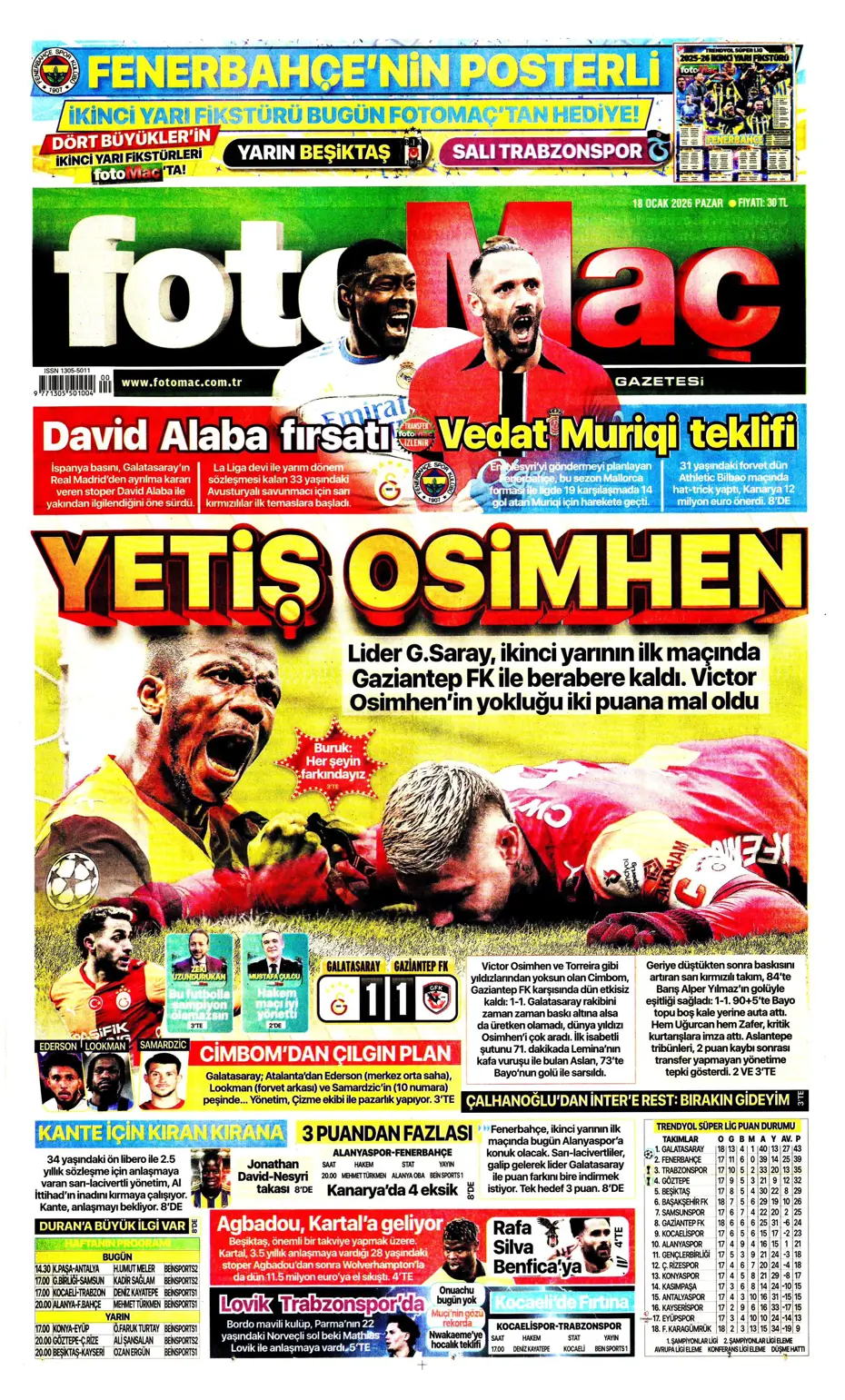 "Galatasaray'dan Gaziantep maçı sonrası transfer: Gemileri yaktı" | Sporun manşetleri - 8