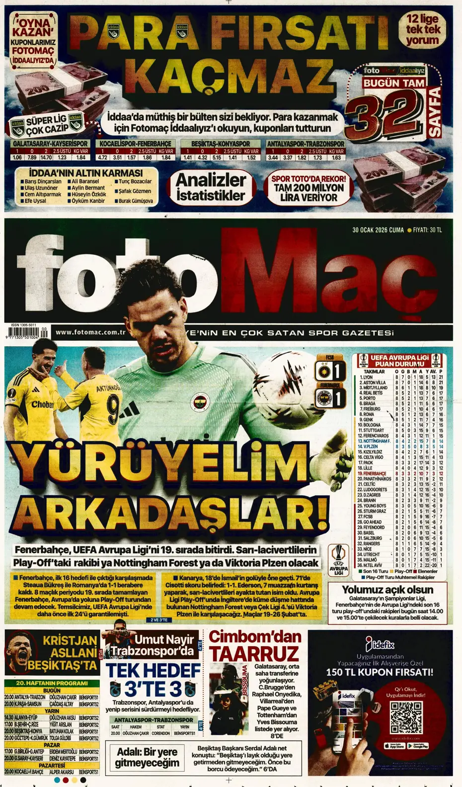 "Galatasaray'ın Gueye transferi tamam" | Sporun manşetleri - 28