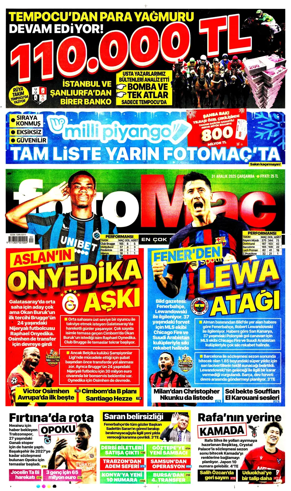 "Rafa Silva'nın yerine bomba isim geliyor" | Sporun manşetleri - 13