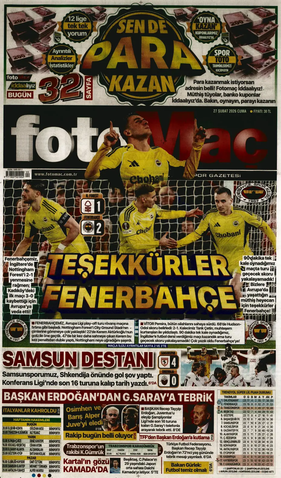 "Osimhen için müthiş iddia!" | Sporun manşetleri - 29 "Osimhen için müthiş iddia!" | Sporun manşetleri - 29