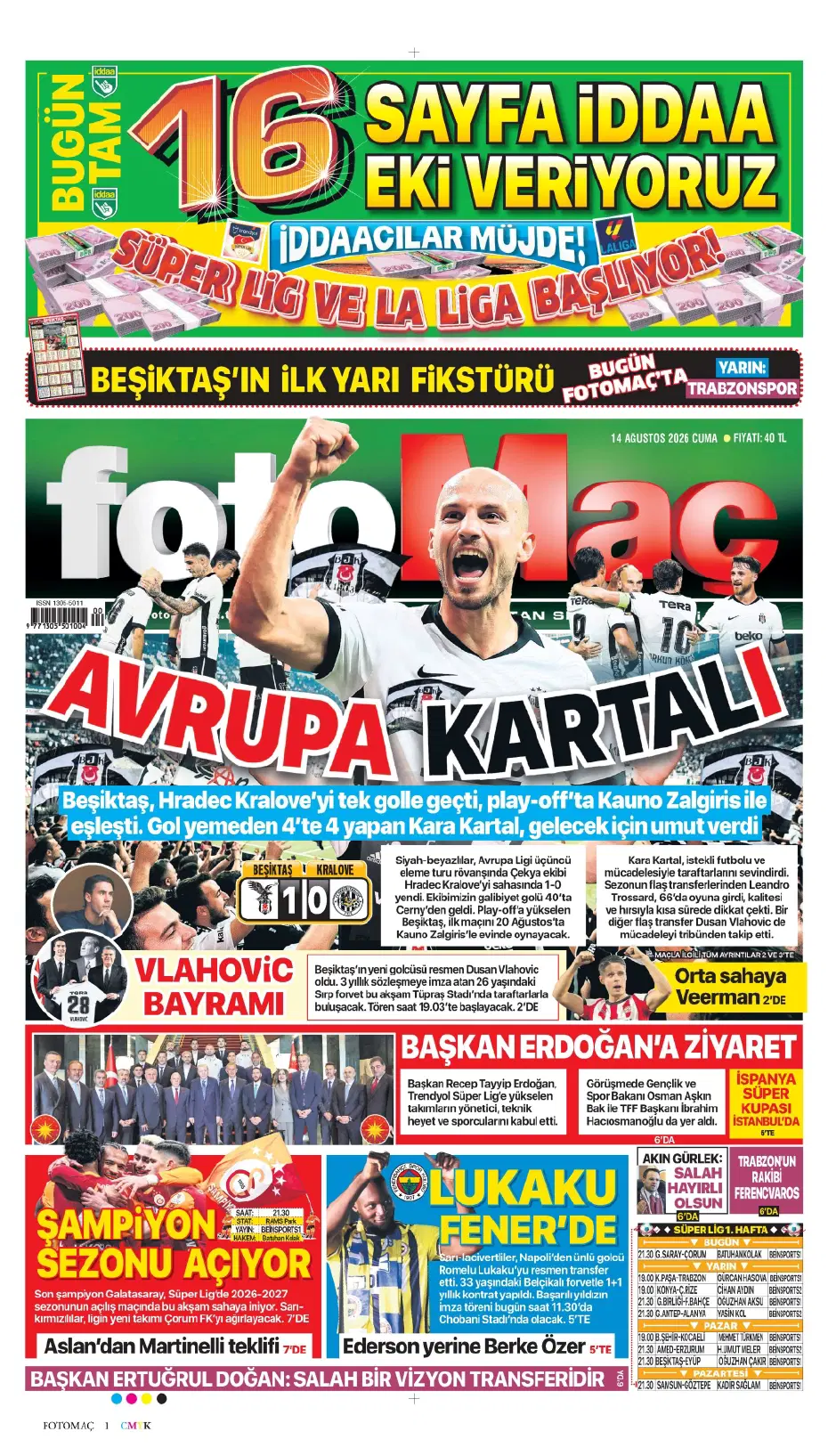 Orkun Kökçü'nün kankası Beşiktaş'a geliyor | Sporun manşetleri - 18