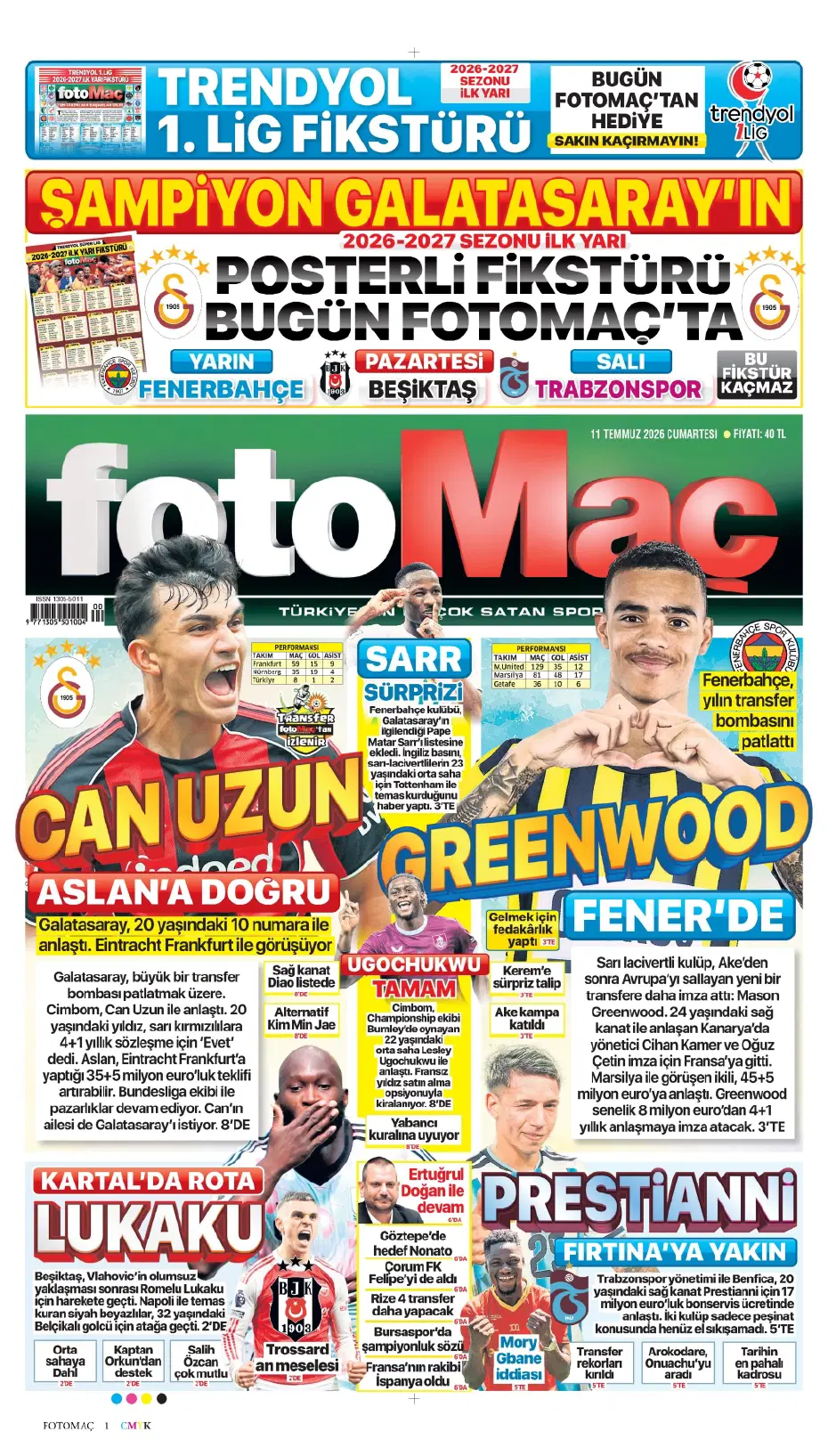 Kerem Aktürkoğlu için rekor teklif | Sporun manşetleri - 23