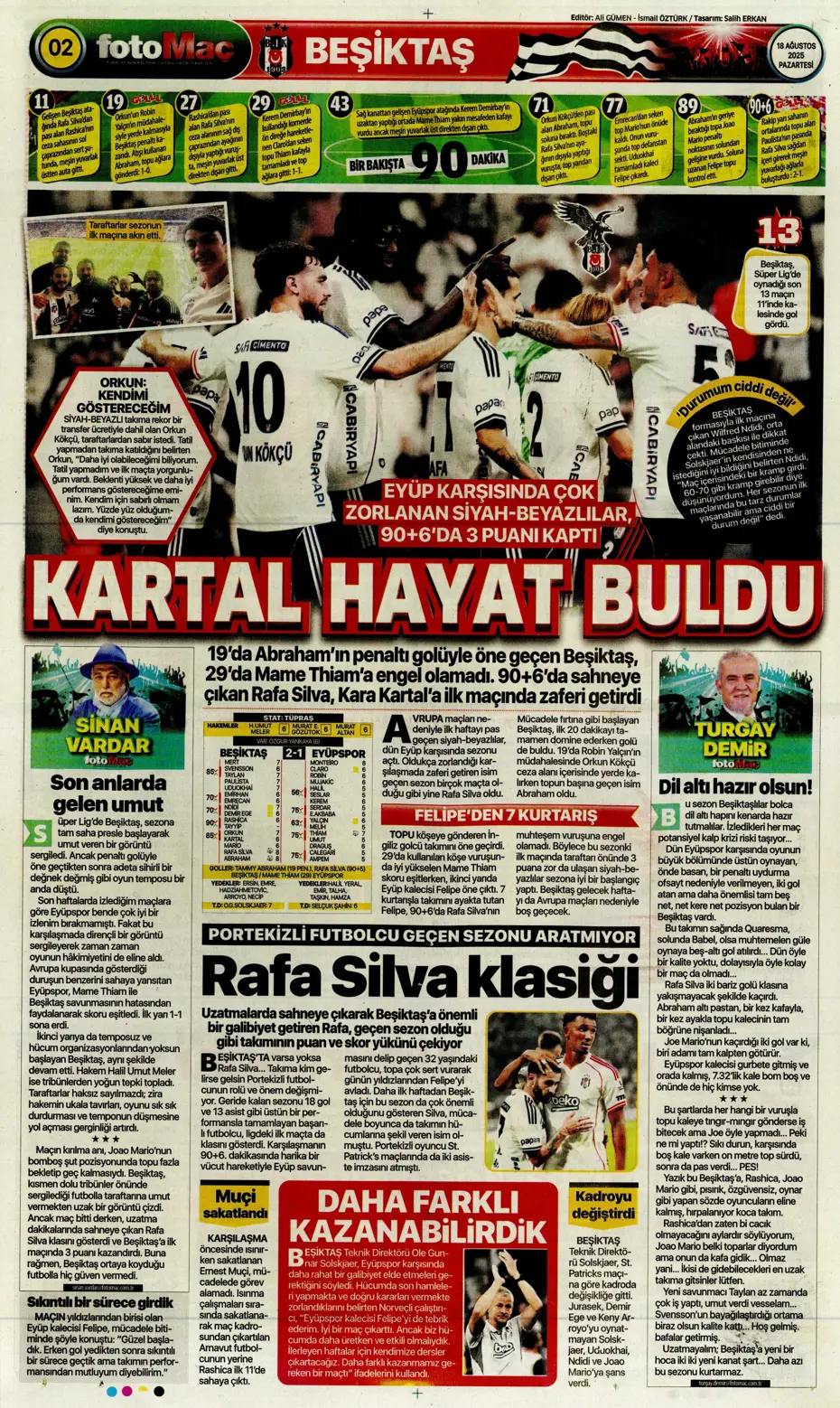 "Galatasaray'dan Antony bombası" | Sporun manşetleri - 27