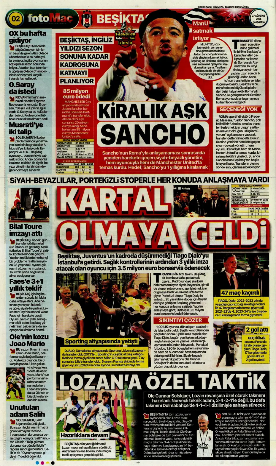"Fenerbahçe'den 850 milyon euroluk tarihi hamle" | Sporun manşetleri - 23