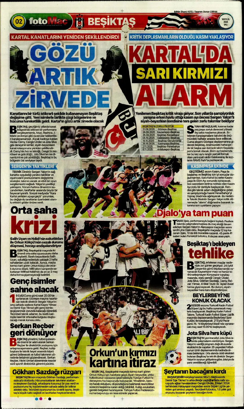"Fenerbahçe'den David Alaba bombası" | Sporun manşetleri - 17