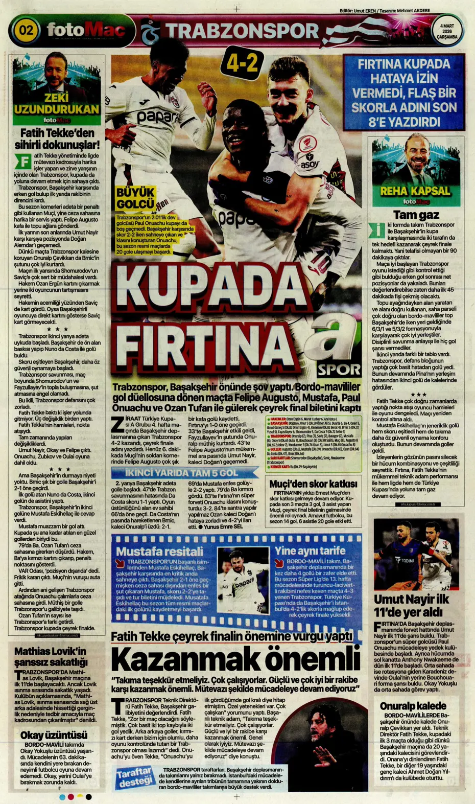 "Anlaşma tamam, sezon sonunda Fenerbahçe'den ayrılıyor" | Sporun manşetleri - 9 "Anlaşma tamam, sezon sonunda Fenerbahçe'den ayrılıyor" | Sporun manşetleri - 9