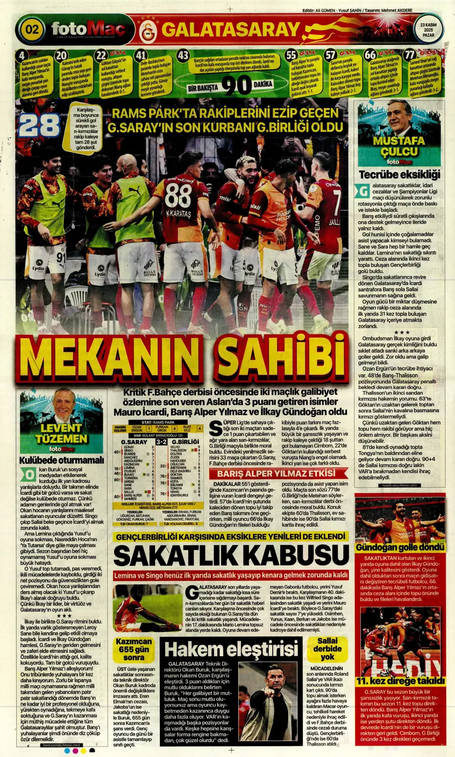 "Jadon Sancho bedavaya Fenerbahçe'ye" | Sporun manşetleri - 18