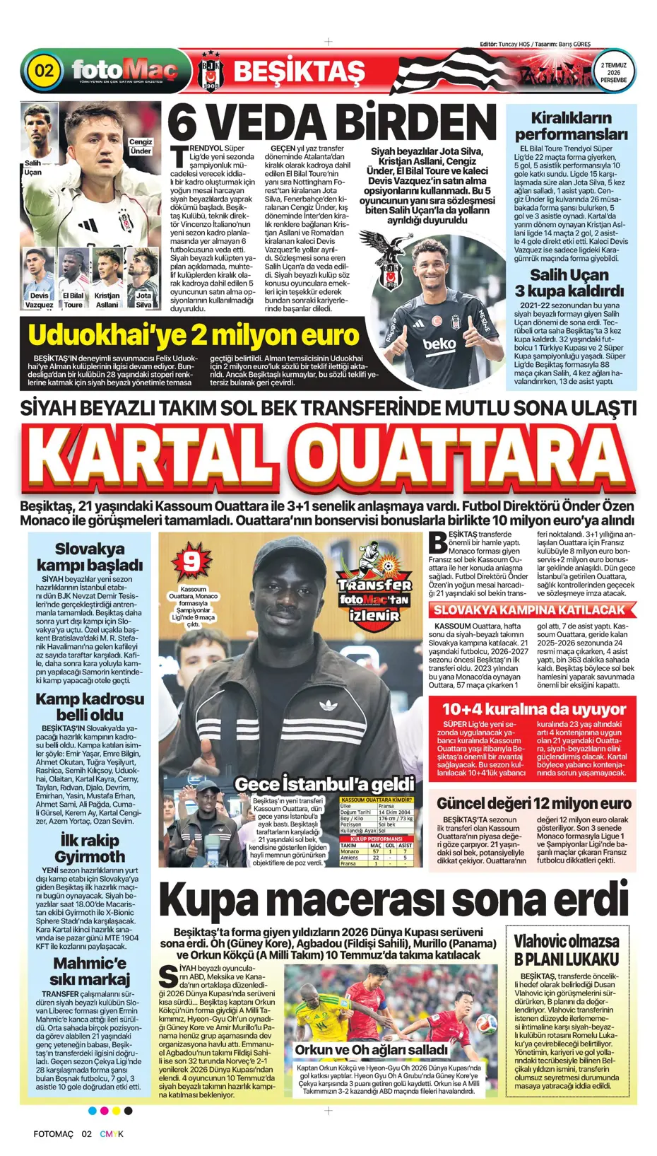 Fenerbahçe'den şok Malang Sarr kararı! Anlaşma sağlanmışken yüz çevrildi | Sporun manşetleri - 15 Fenerbahçe'den şok Malang Sarr kararı! Anlaşma sağlanmışken yüz çevrildi | Sporun manşetleri - 15