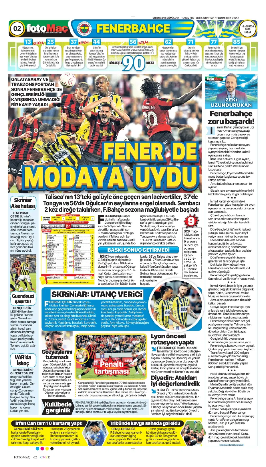 Jorge Mendes devreye girdi, Fenerbahçe'de flaş ayrılık adım adım geliyor | Sporun manşetleri - 6