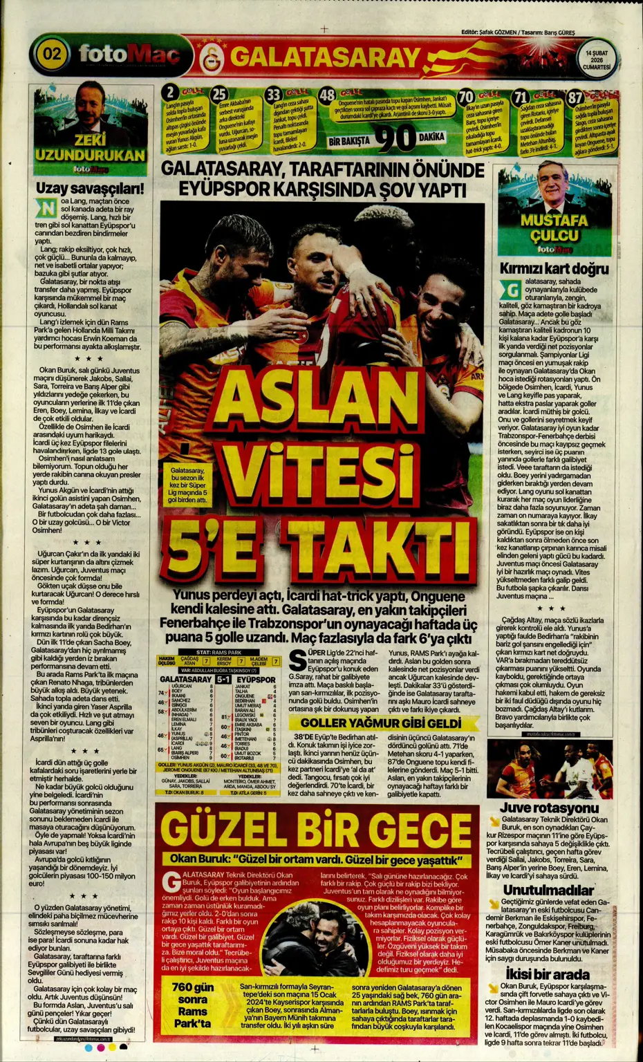 "Tedesco'dan Kerem Aktürkoğlu ve Musaba için flaş karar" | Sporun manşetleri - 5 "Tedesco'dan Kerem Aktürkoğlu ve Musaba için flaş karar" | Sporun manşetleri - 5