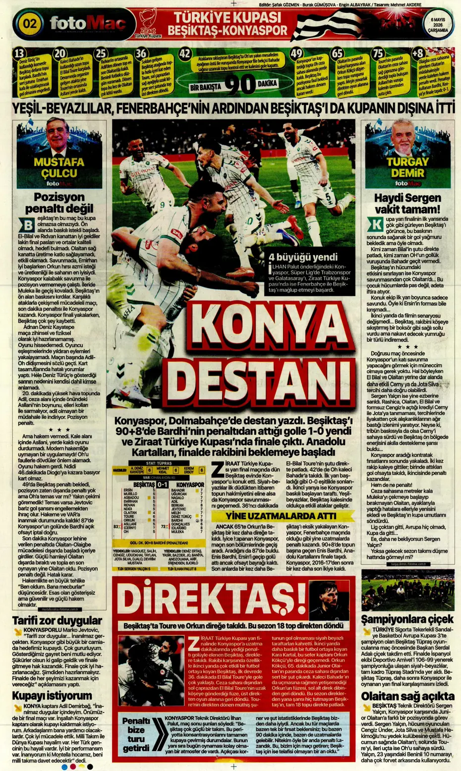 Sadettin Saran giderayak 3 yıldızı Fenerbahçe'ye kazandırıyor | Sporun manşetleri - 5 Sadettin Saran giderayak 3 yıldızı Fenerbahçe'ye kazandırıyor | Sporun manşetleri - 5
