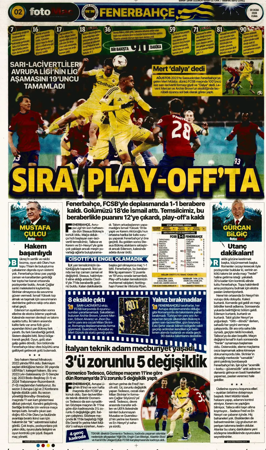 "Galatasaray'ın Gueye transferi tamam" | Sporun manşetleri - 16