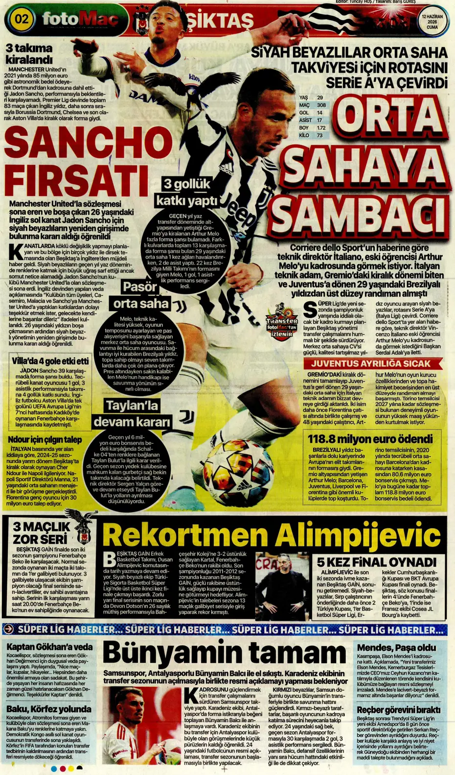 Salah'tan Fenerbahçe'ye yanıt geldi | Sporun manşetleri - 5