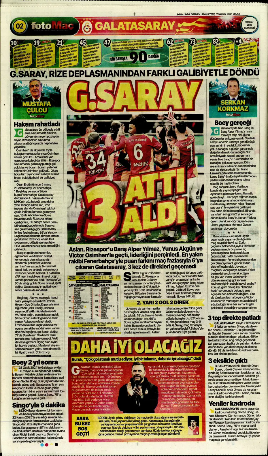 "Galatasaray'da yeni sezonun ilk transferi şimdiden belli" | Sporun manşetleri - 2