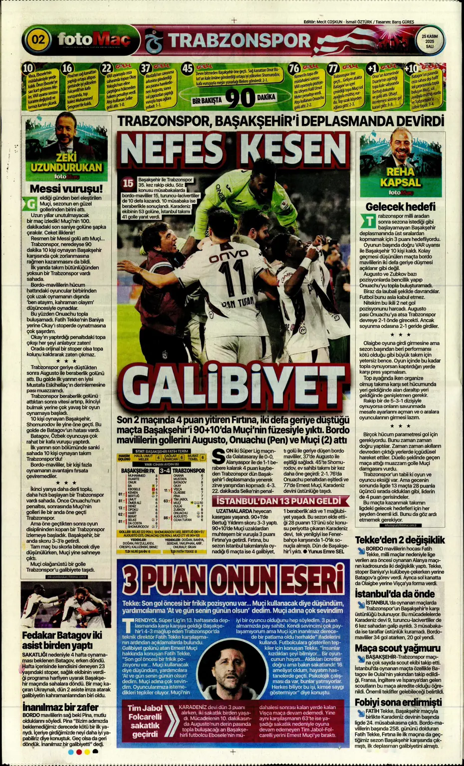 "Fenerbahçe'ye sürpriz golcü: Franculino Dju" | Sporun manşetleri - 26 "Fenerbahçe'ye sürpriz golcü: Franculino Dju" | Sporun manşetleri - 26