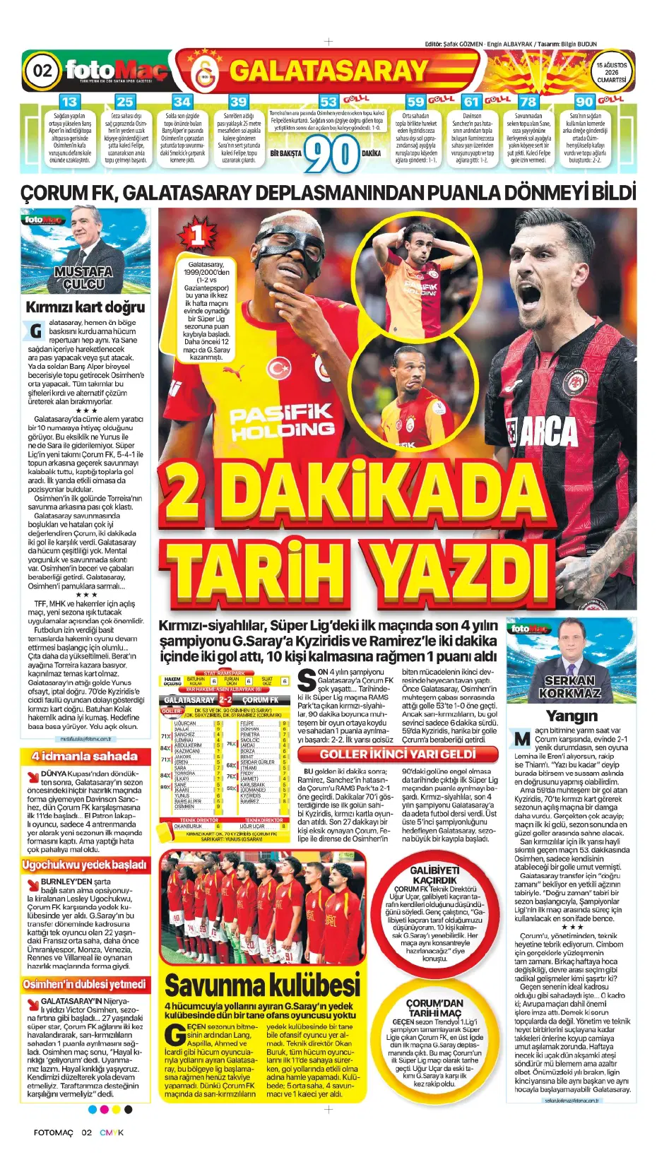 "Darwin Nunez geliyor" | Sporun manşetleri - 15 "Darwin Nunez geliyor" | Sporun manşetleri - 15