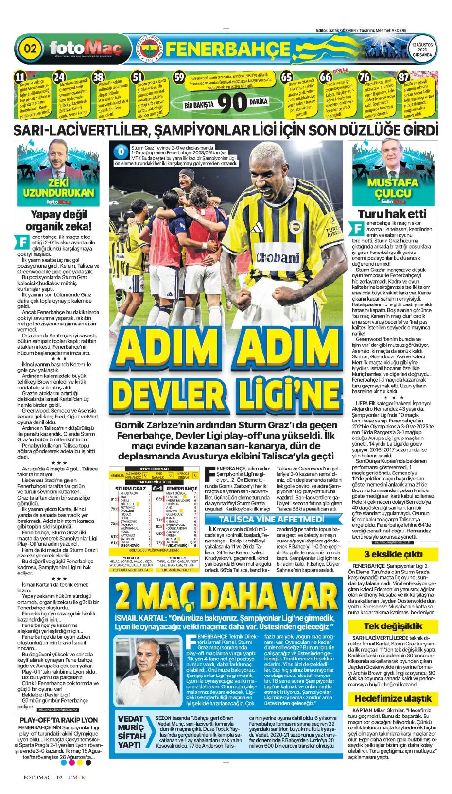 Fred'in hemen ardından bir veda daha geliyor! Yerine gelecek isim çoktan belli | Sporun manşetleri - 7 Fred'in hemen ardından bir veda daha geliyor! Yerine gelecek isim çoktan belli | Sporun manşetleri - 7