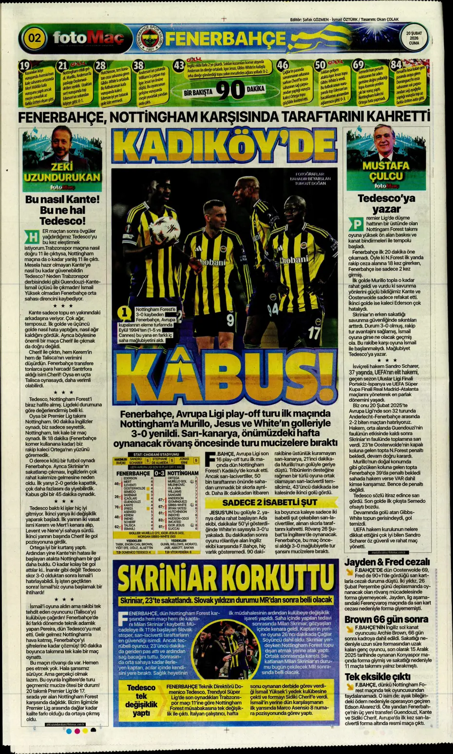 "Vitor Pereira Fenerbahçe'yi mat etti" | Sporun manşetleri - 6