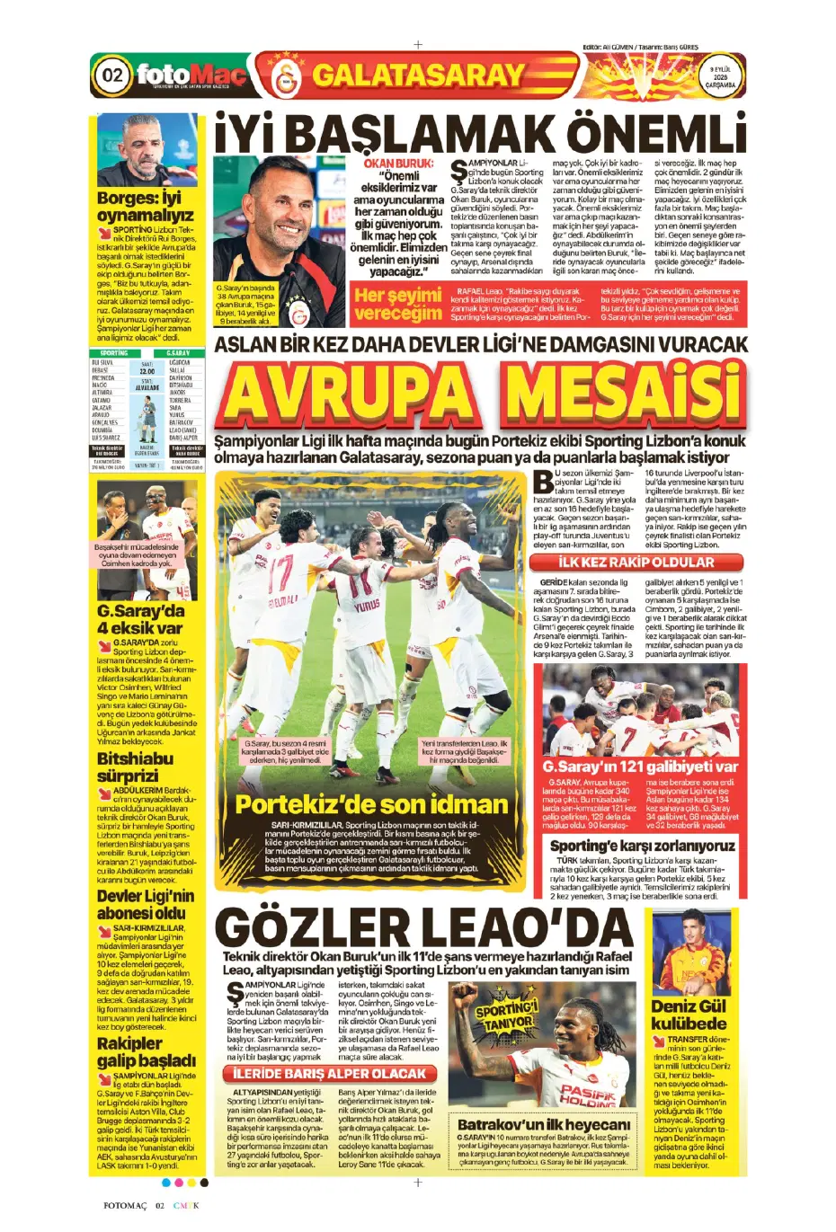 Ve Galatasaray'da anlaşma tamam, 4 yıllık imza: Resmi açıklama an meselesi | Sporun manşetleri - 13 Ve Galatasaray'da anlaşma tamam, 4 yıllık imza: Resmi açıklama an meselesi | Sporun manşetleri - 13