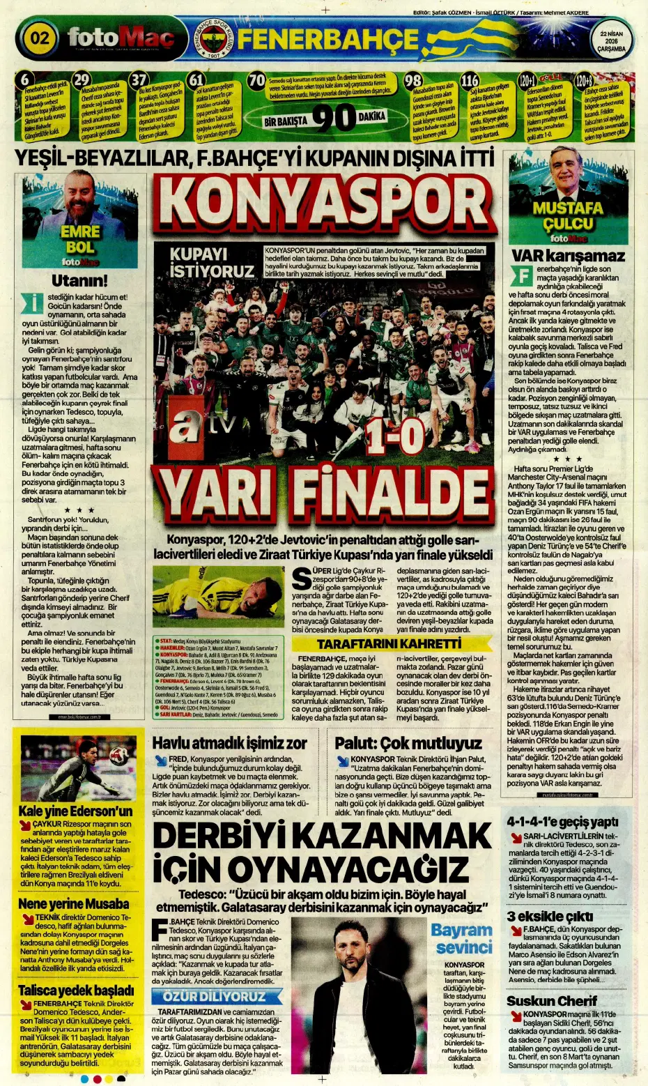 Kupa maçı sonrası Semedo'ya büyük tepki | Sporun manşetleri - 3