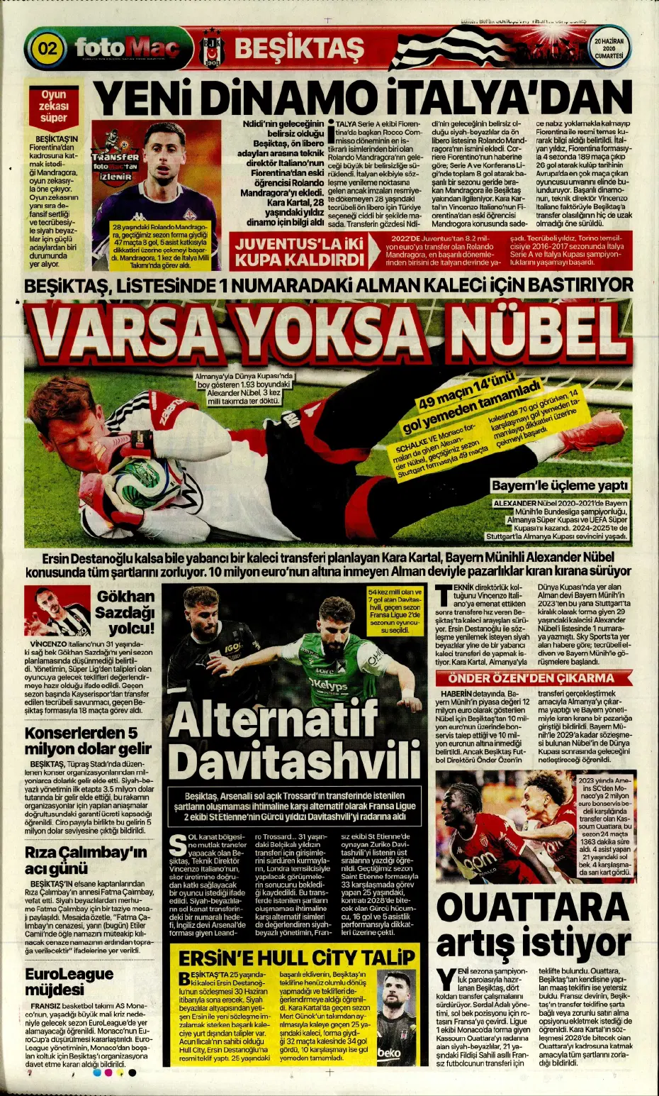 Ve Fenerbahçe için İstanbul'da! Fransız yıldızı Oğuz Çetin izledi, İsmail Kartal onayladı | Sporun manşetleri - 3