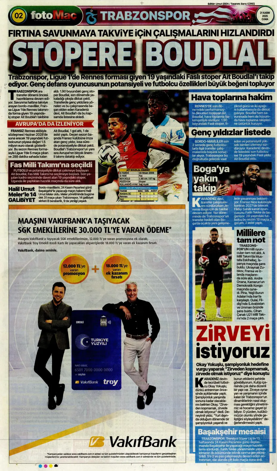 "Galatasaray'dan Rodrygo bombası" | Sporun manşetleri - 17