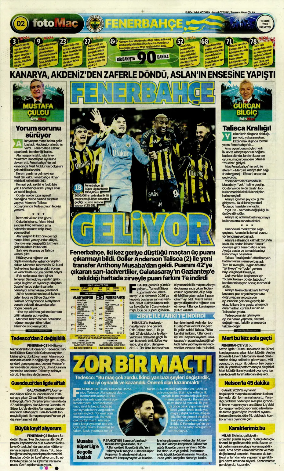 "Sonunda Maestro bombası patlıyor" | Sporun manşetleri - 3