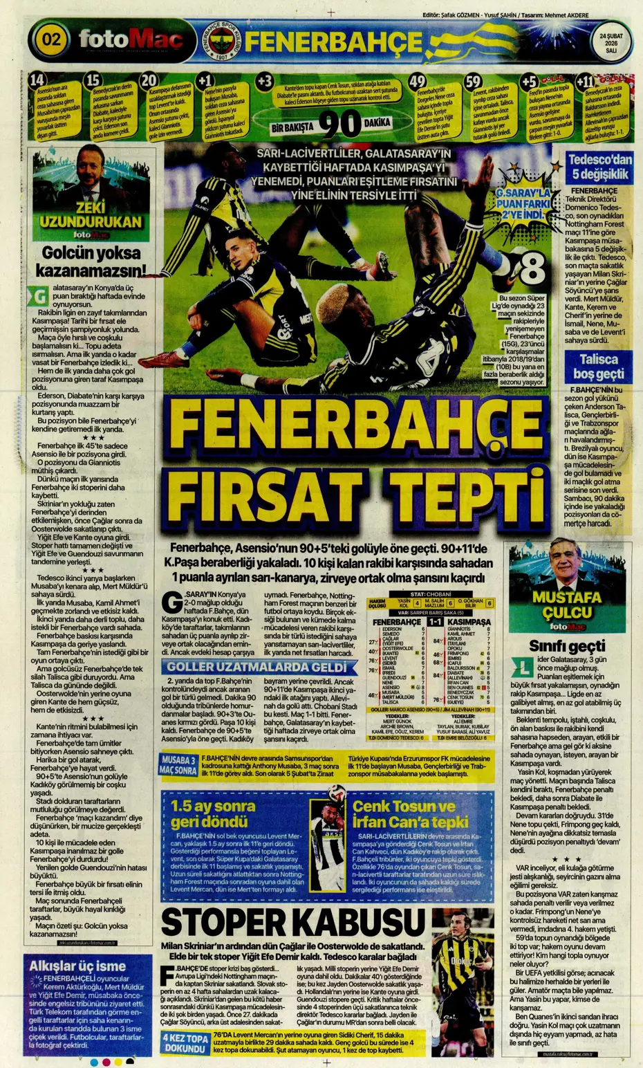 "Okan Buruk'tan bomba karar: Artık Osimhen'siz kalmayacak" | Sporun manşetleri - 2