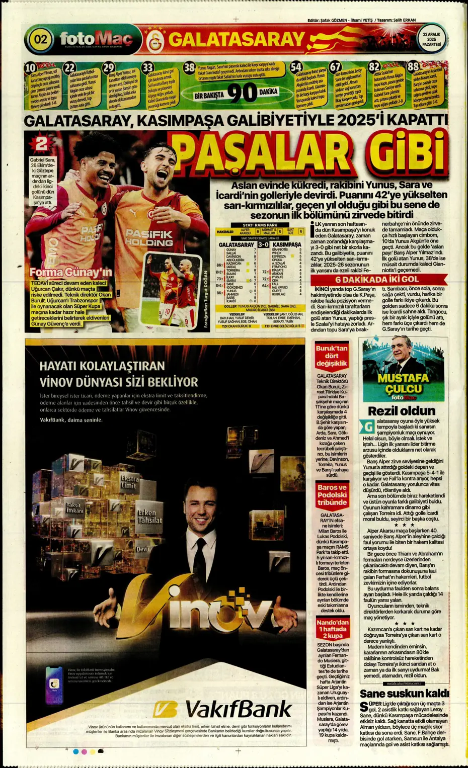 "Fenerbahçe'de 2 isim takımdan ayrılıyor: 35 milyon euro" | Sporun manşetleri - 11