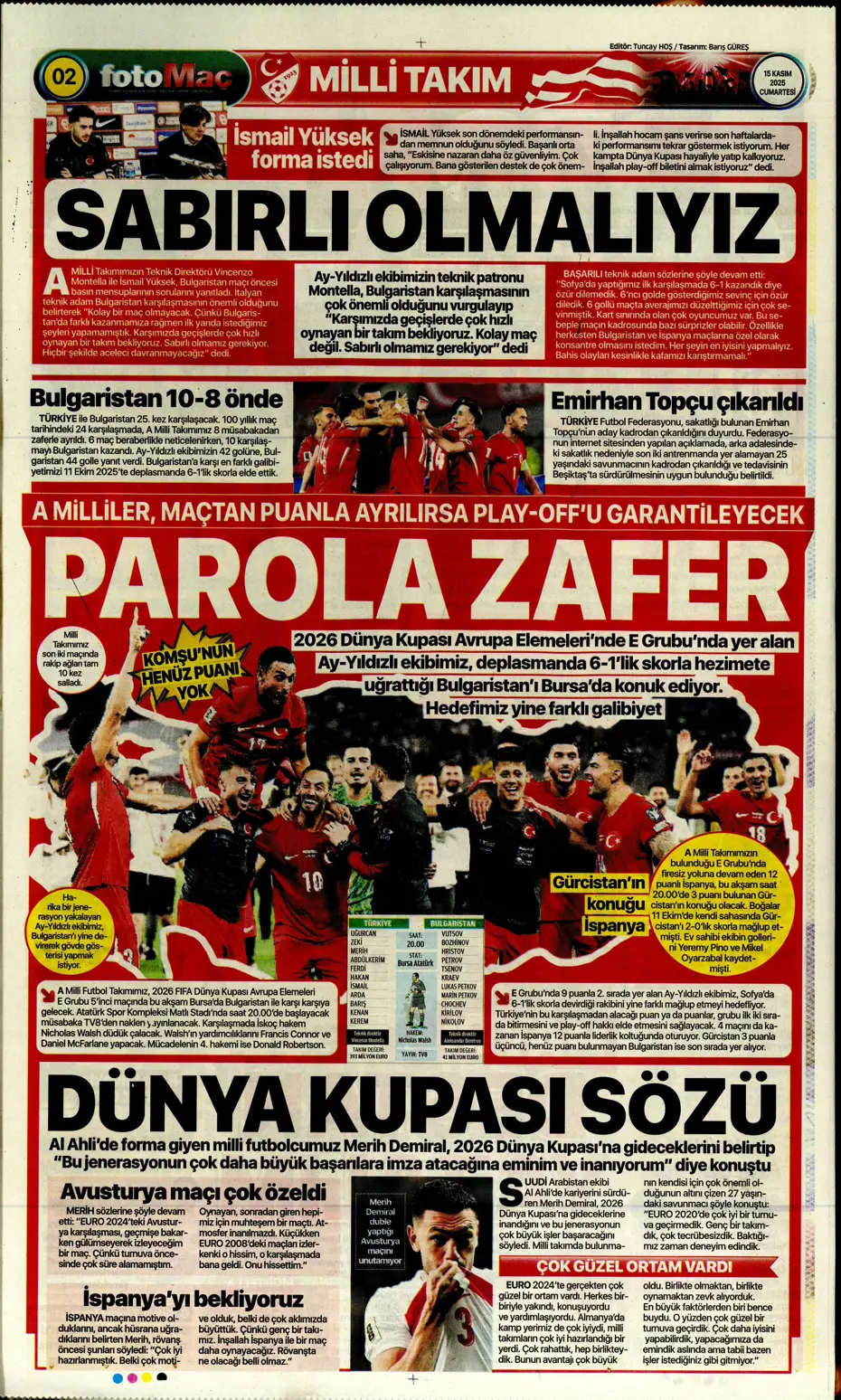 "İşte Fener'in Lewandowski için planı" | Sporun manşetleri - 31