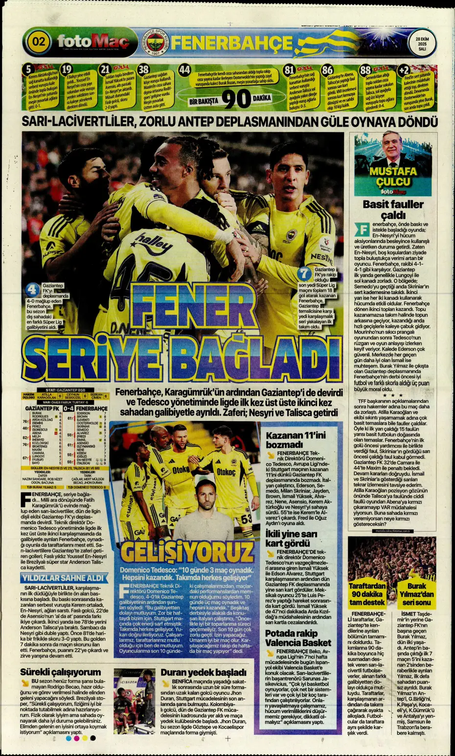 "Galatasaray'dan ocakta 2 bomba transfer" | Sporun manşetleri - 28 "Galatasaray'dan ocakta 2 bomba transfer" | Sporun manşetleri - 28