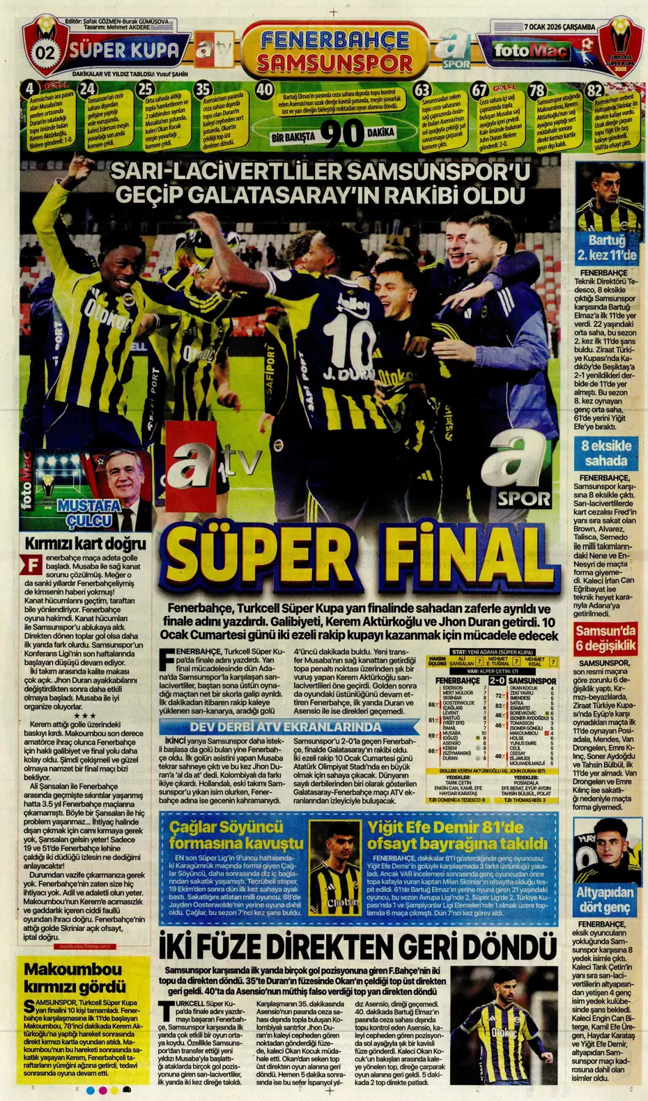 "İrfan Can Kahveci bugün resmi imzayı atacak" | Sporun manşetleri - 3