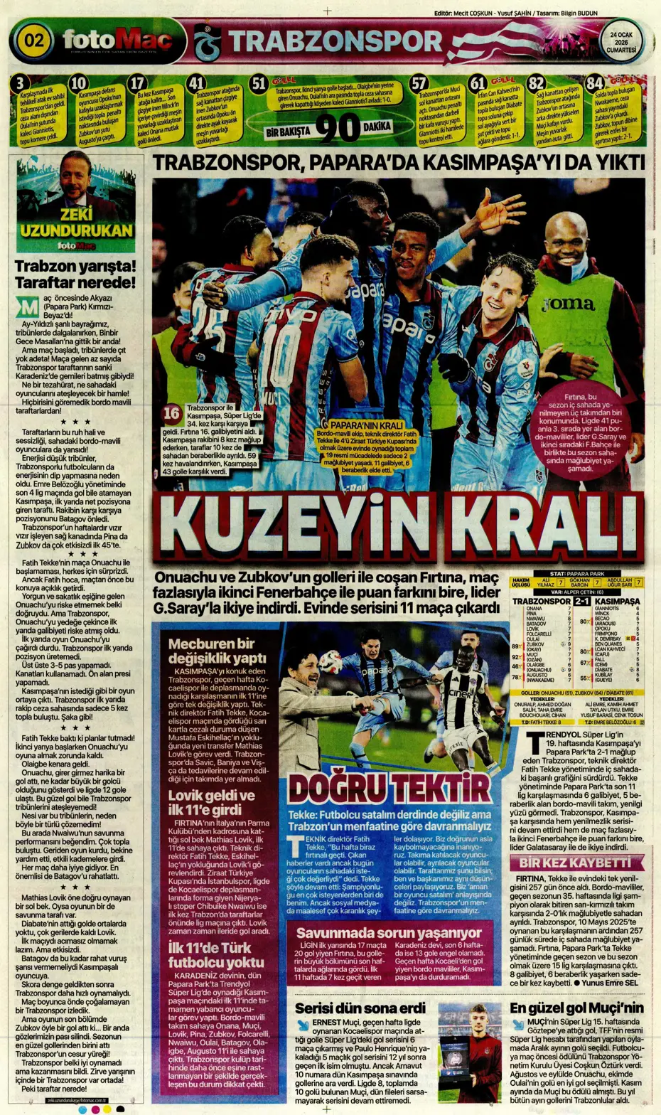 "Yaser Asprilla, Galatasaray'da" | Sporun manşetleri - 2