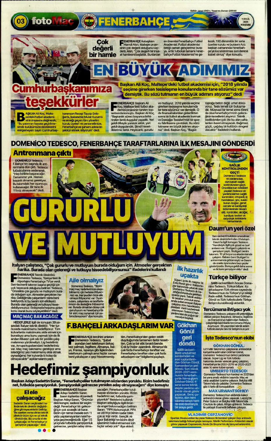 "Laporte ile mutlu son" | Sporun manşetleri - 20