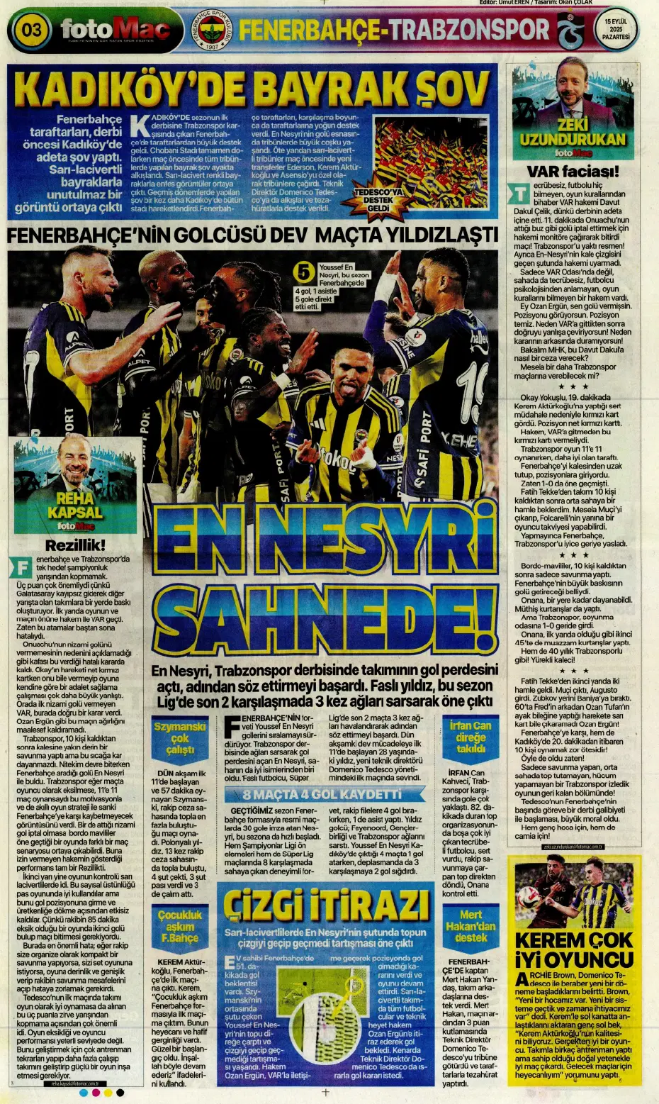 "Galatasaray'da Leroy Sane sıkıntısı" | Sporun manşetleri - 21