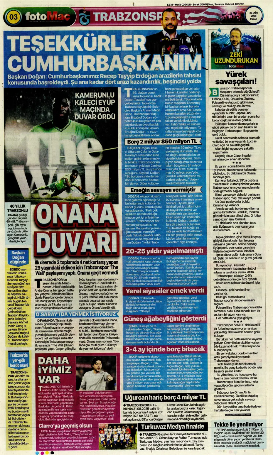 "Fenerbahçe'ye gol makinesi Sörloth" | Sporun manşetleri - 24 "Fenerbahçe'ye gol makinesi Sörloth" | Sporun manşetleri - 24