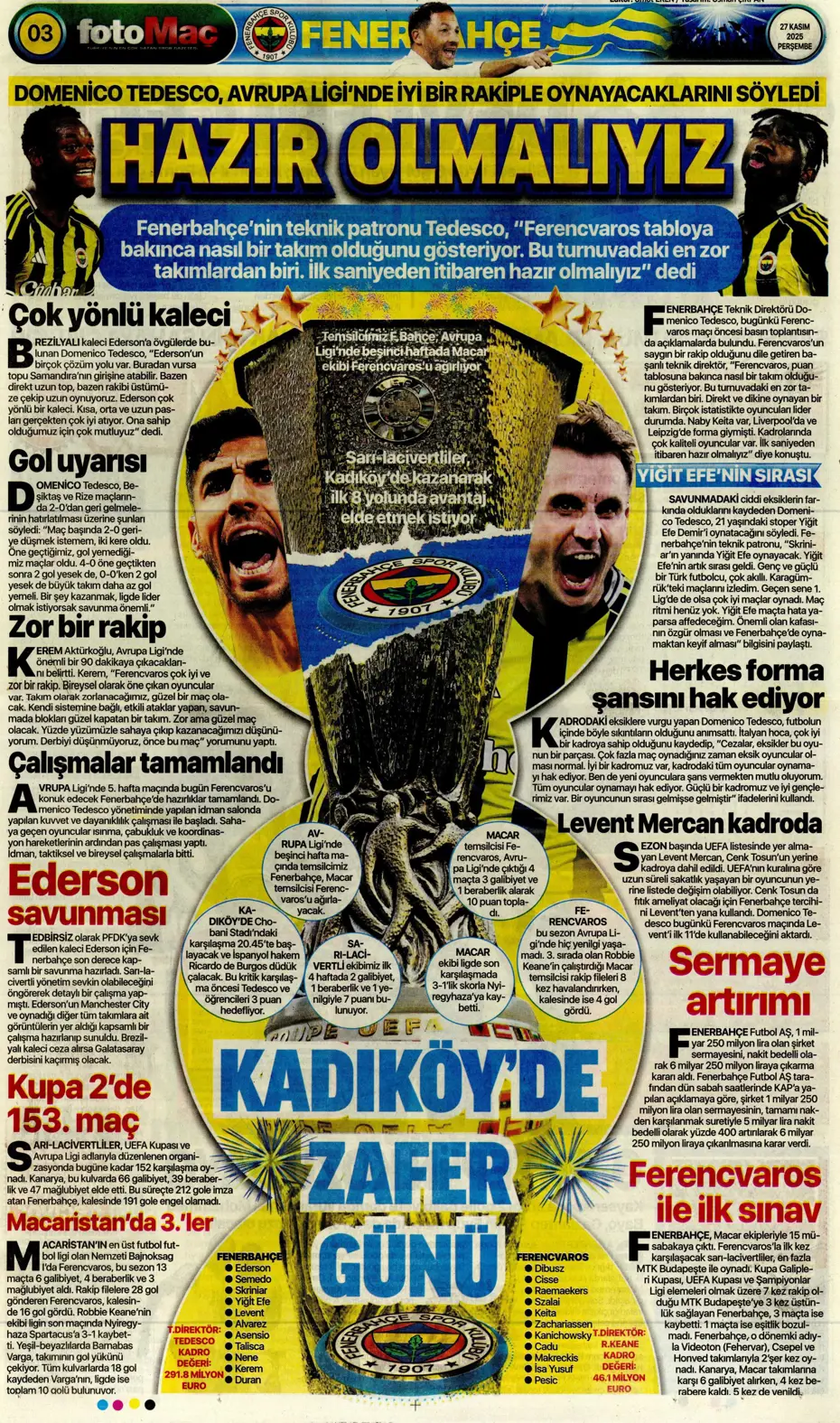 "Galatasaray'ı FIFA virüsü sardı" | Sporun manşetleri - 23