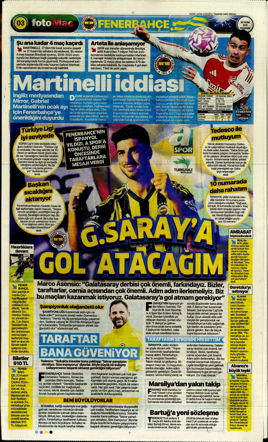 "Leao bombası" | Sporun manşetleri - 19