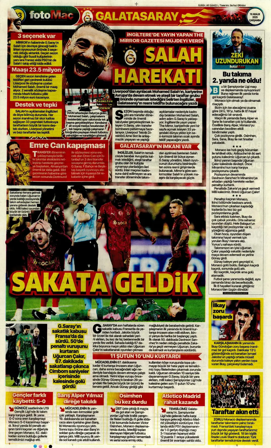 "Galatasaray 10 saniyede yıkıldı" | Sporun manşetleri - 7