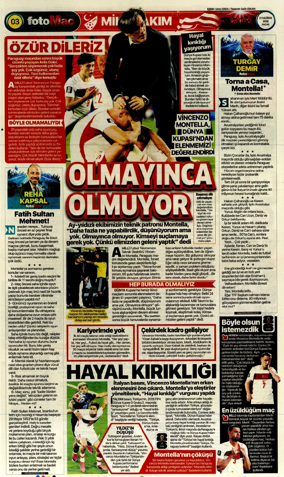 İsmail Kartal sonrası Cengiz Ünder kararı | Sporun manşetleri - 8