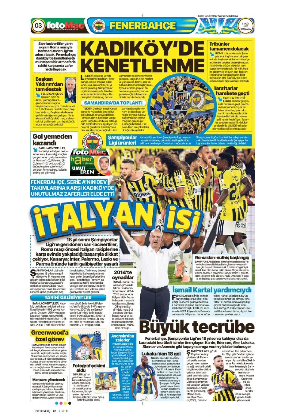 Ve Galatasaray'da anlaşma tamam, 4 yıllık imza: Resmi açıklama an meselesi | Sporun manşetleri - 9 Ve Galatasaray'da anlaşma tamam, 4 yıllık imza: Resmi açıklama an meselesi | Sporun manşetleri - 9