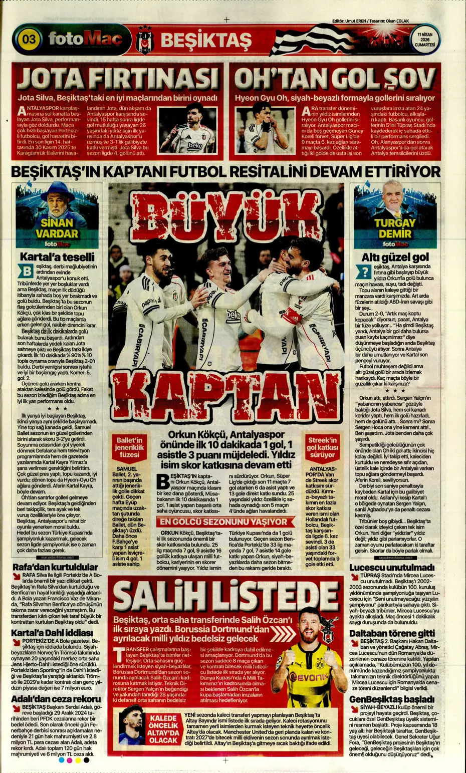 "Devler Osimhen için sırada" | Sporun manşetleri - 6