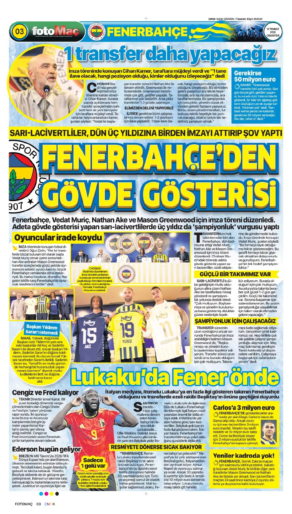 Ve Onuachu'nun bonservisi belli oldu! Fenerbahçe... | Sporun manşetleri - 11