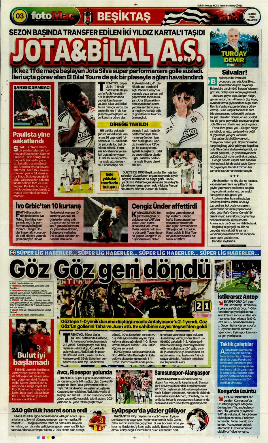 "Kadıköy'de 30 milyarlık dev buluşma" | Sporun manşetleri - 27