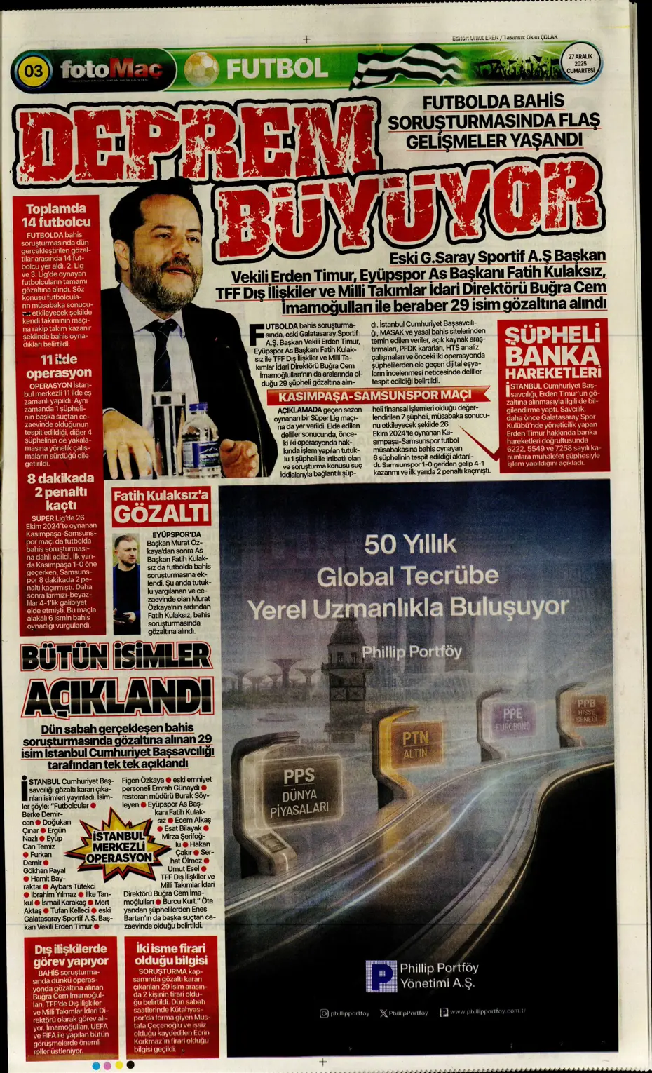 "Fenerbahçe'de 7 ayrılık birden" | Sporun manşetleri - 16 "Fenerbahçe'de 7 ayrılık birden" | Sporun manşetleri - 16