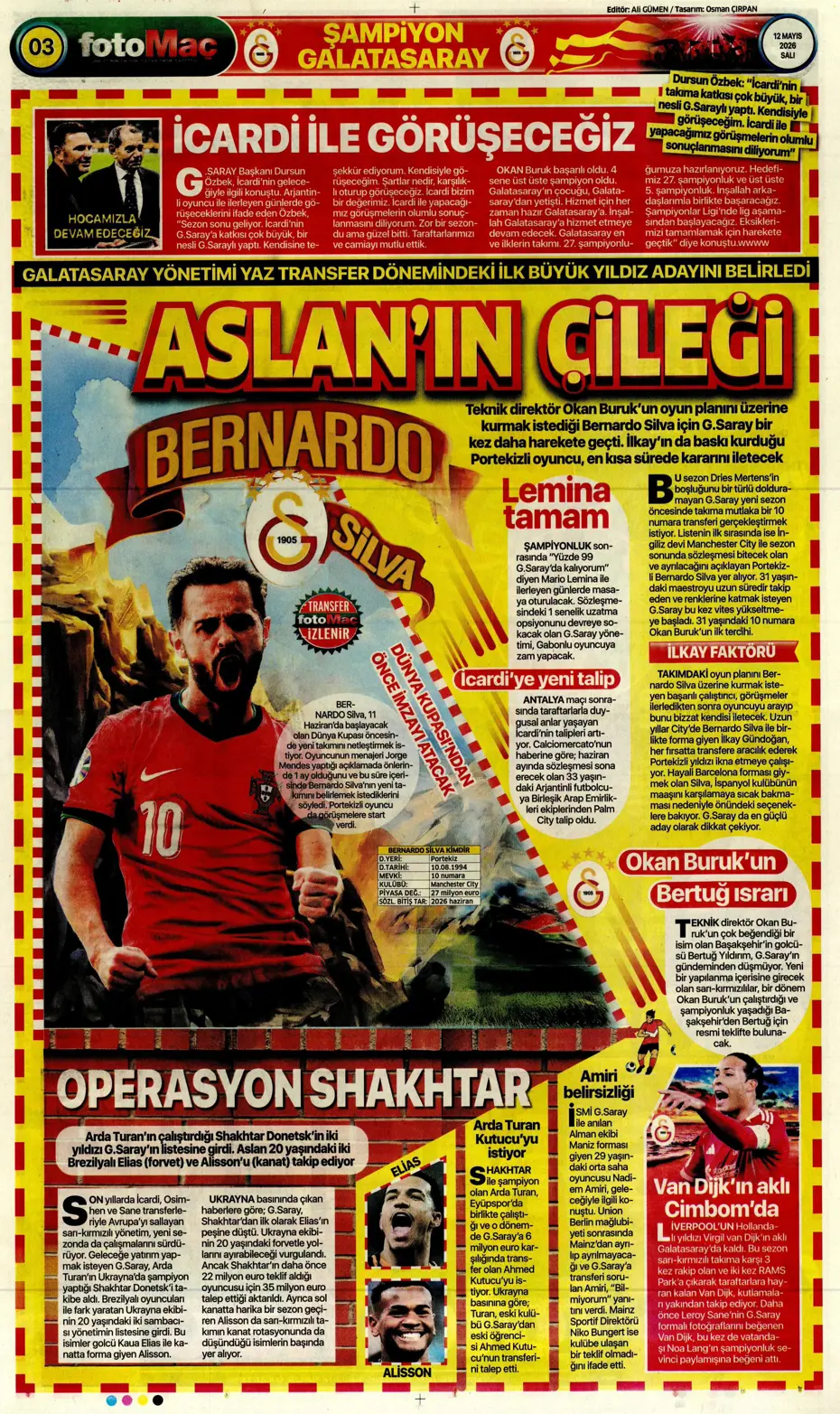 BOMBA! Okan Buruk'tan Jhon Duran kararı | Sporun manşetleri - 17